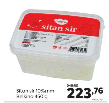 Sitan sir 10%mm Belkino 450 g