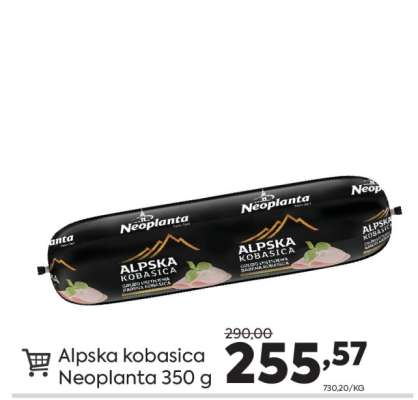 Alpska kobasica Neoplanta 350 g