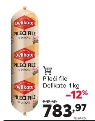 Pilecí file Delikato 1 kg