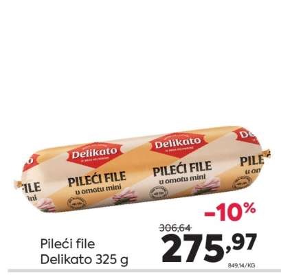 Pileći file Delikato 325 g