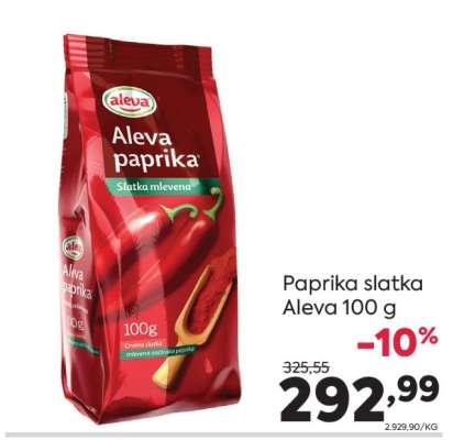 Paprika slatka Aleva 100 g