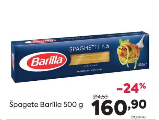Špagete Barilla 500 g