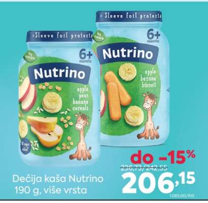 Dečija kaša Nutrino