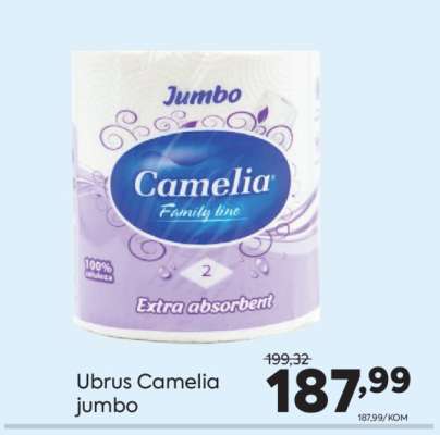 Ubrus Camelia jumbo