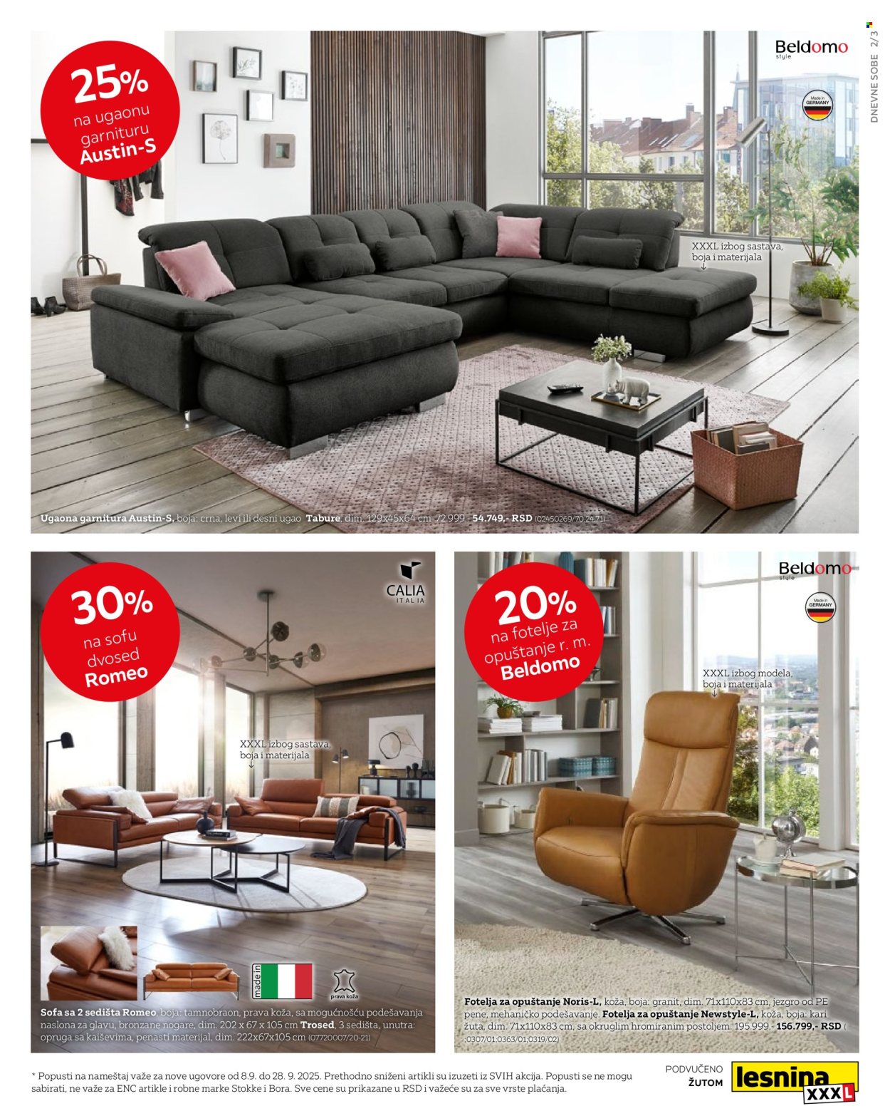 Lesnina XXXL katalog - 08.09.2025 - 28.09.2025. Stranica 3