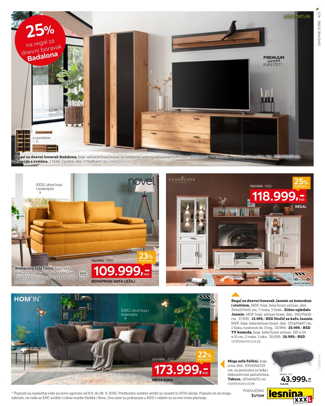 Lesnina XXXL katalog - 08.09.2025 - 28.09.2025. Stranica 5