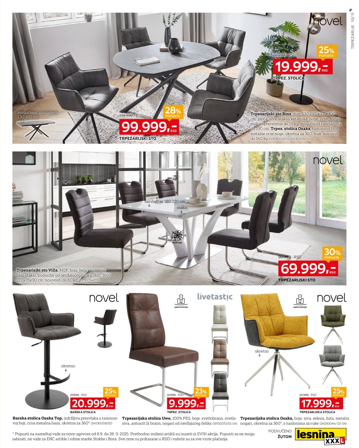 Lesnina XXXL katalog - 08.09.2025 - 28.09.2025. Stranica 11