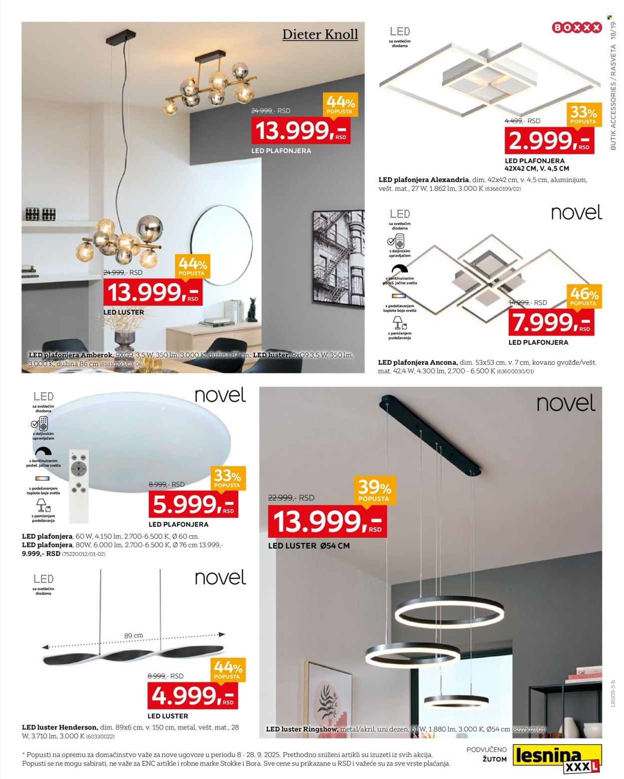 Lesnina XXXL katalog - 08.09.2025 - 28.09.2025. Stranica 18