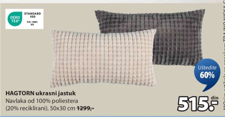 HAGTORN UKRASNI JASTUK