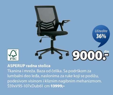ASPERUP RADNA STOLICA