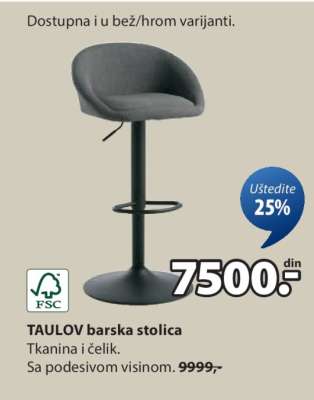 TAULOV BARSKA STOLICA