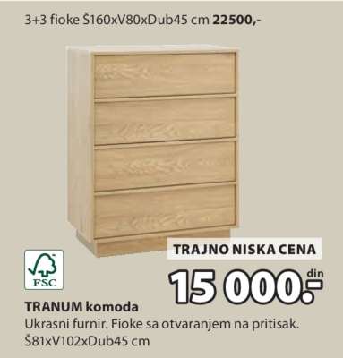 TRANUM komoda