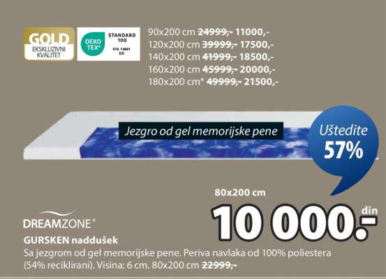 DREAMZONE GURSKEN NADDUŠEK
