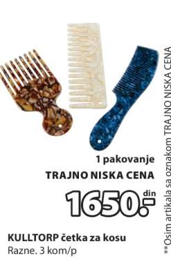 KULLTORP četka za kosu