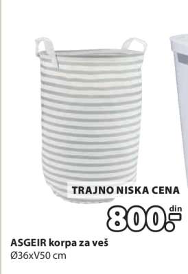 ASGEIR KORPA ZA VEŠ