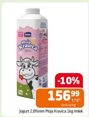 Jogurt 2,8%mm Moja Kravica 1kg Imlek