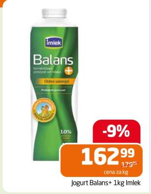 Jogurt Balans+ 1kg Imlek