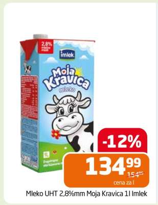 Mleko UHT 2,8%mm Moja Kravica 1l Imlek