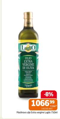 Maslinovo ulje Extra vergine Luglio 750ml