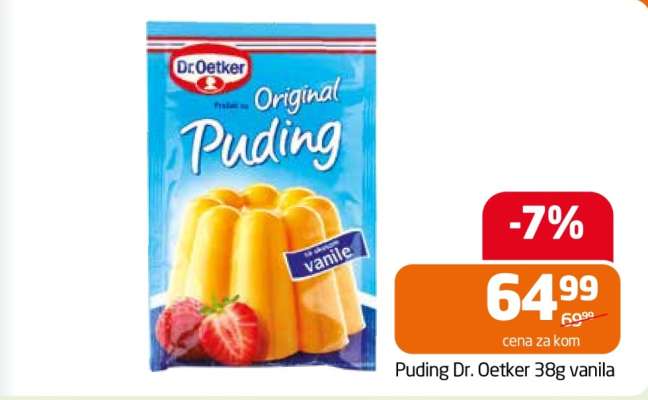 Puding Dr. Oetker 38g vanila