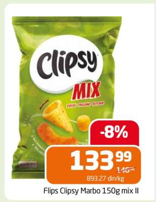 Flips Clipsy Marbo 150g mix II