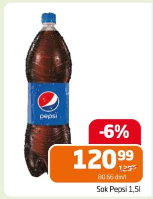 Sok Pepsi 1,5l