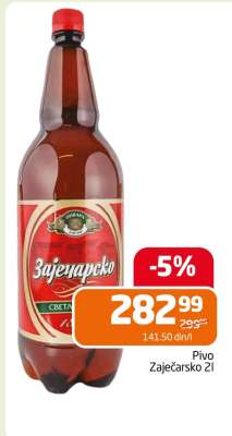 Pivo Zaječarsko 2l
