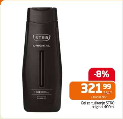STR8 Original Gel za tuširanje