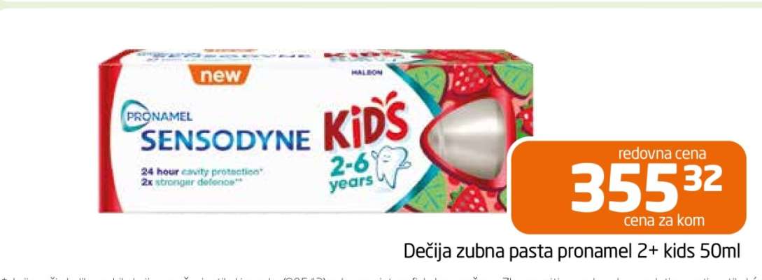 Dečija zubna pasta pronamel 2+ kids 50ml