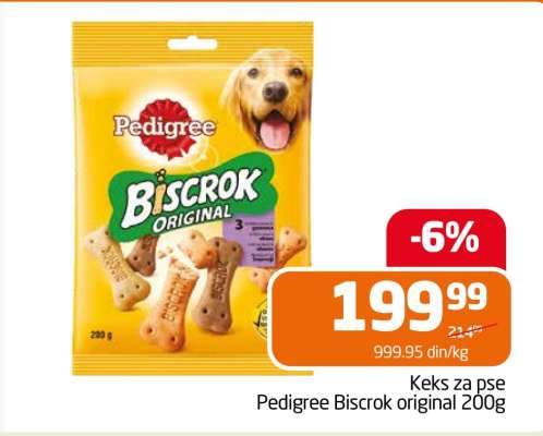Pedigree Biscrok original 200g