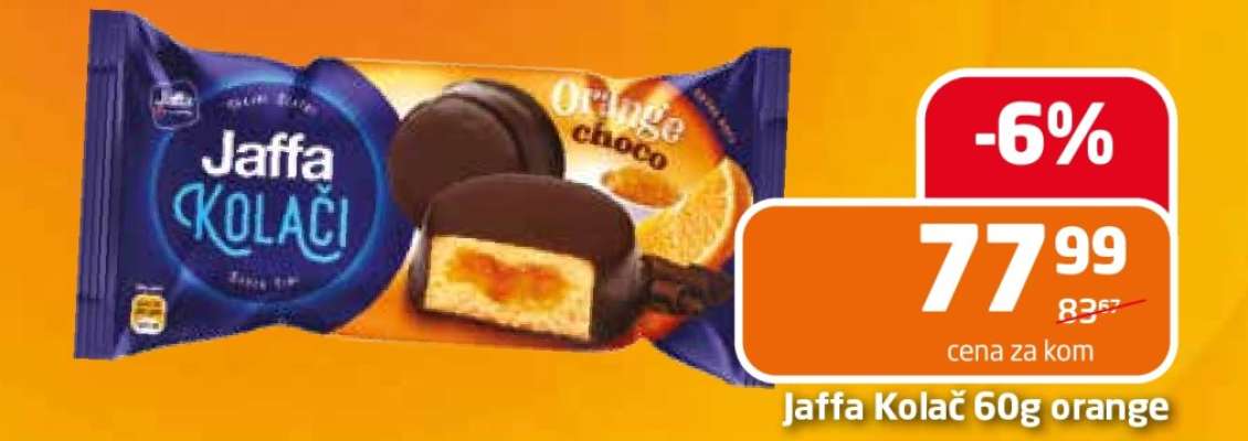 Jaffa Kolač 60g orange