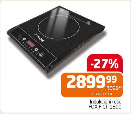 Indukcioni rešo FOX FICT-1800