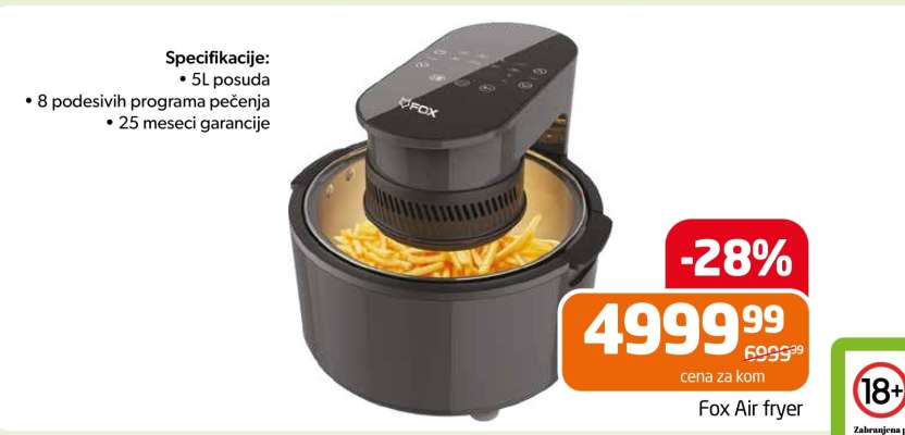 Fox Air fryer
