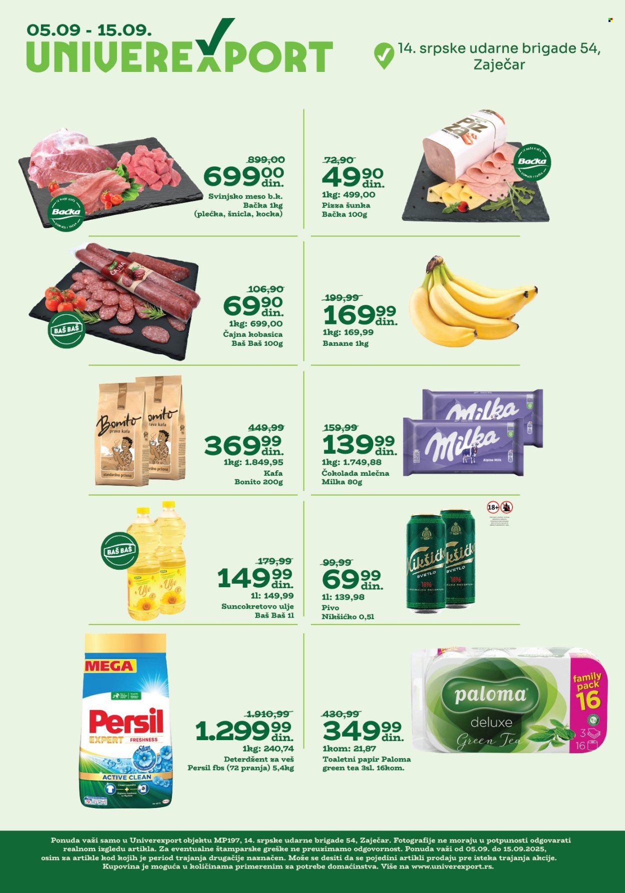 Univerexport katalog - 05.09.2025 - 15.09.2025. Stranica 1