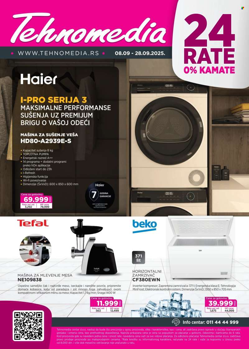 Tehnomedia katalog - 08.09.2025 - 28.09.2025.
