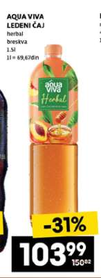 AQUA VIVA LEDENI ČAJ