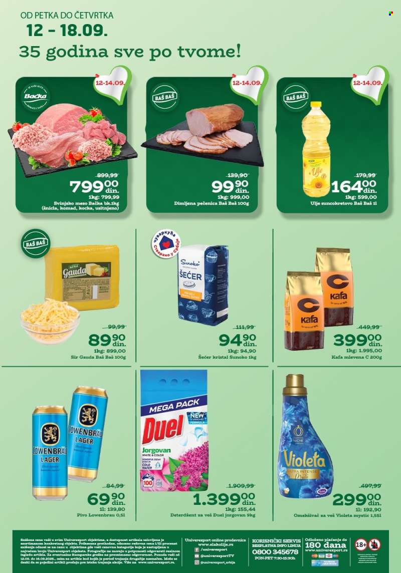Univerexport katalog - 12.09.2025 - 18.09.2025.