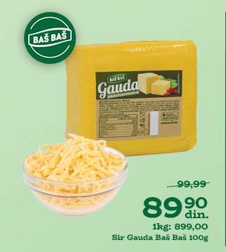 Sir Gauda Baš Baš 100g