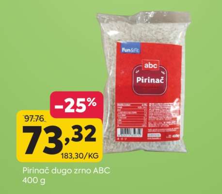 PIRINAČ DUGO ZRNO ABC
