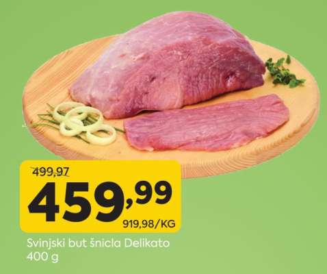 Svinjski but šnicla Delikato