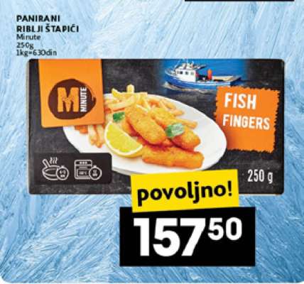 Panirani riblji štapići