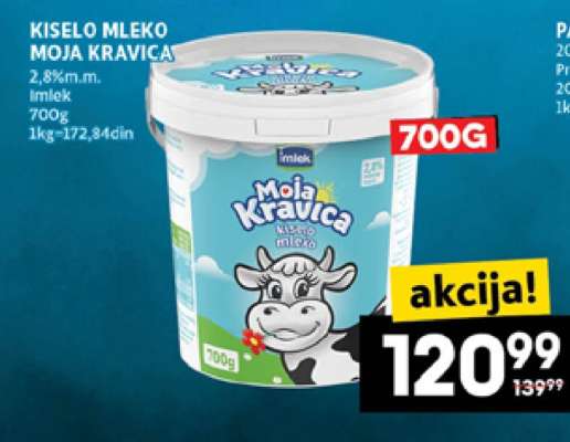 Kiselo mleko Moja kravica