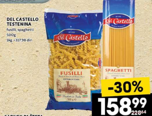 DEL CASTELLO TESTENINA