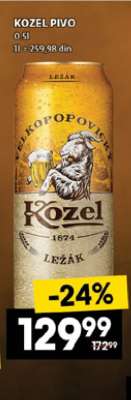 kozel pivo