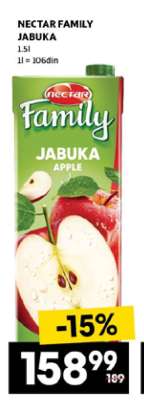 NECTAR FAMILY jabuka