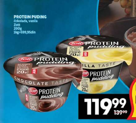 PROTEIN PUDING
