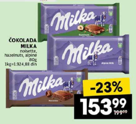 Čokolada Milka