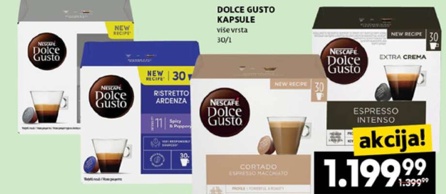 DOLCE GUSTO KAPSULE