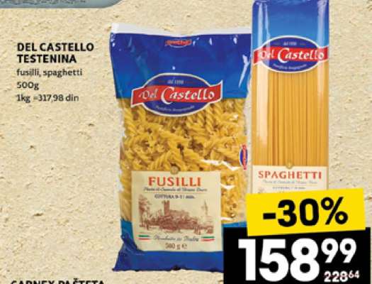 DEL CASTELLO TESTENINA