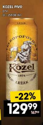 kozel pivo